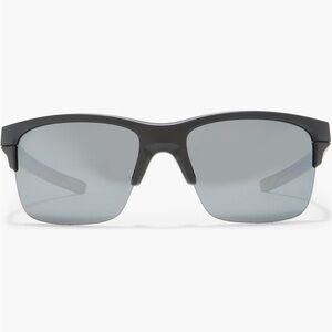 Oakley Thinlink 63mm Polarized Sunglasses in Matte Black/Black Iridium NWT